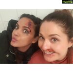 Neetu Chandra Instagram - Bruised but not broken! Loved every bit of playing Jaya in #neverbackdownrevolt #happyhalloween 👻🎃