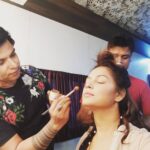Neetu Chandra Instagram – Early morning shoot with my dear darling  @nickyjaan for makeup, after so so long, MISSED YOU❤  and @manojchavan61 for hair !! I love my work !! Wish me luck 😊🤗😘 Mumbai, Maharashtra