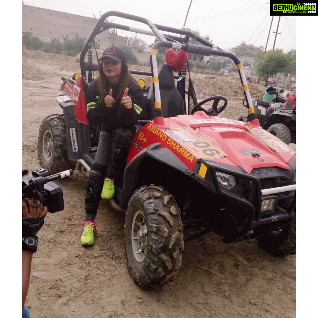Neetu Chandra Instagram - #Yanshadventuremotorsports is a #POLARIS experience zone 👍 sports is the in thing ! #kundali #Sonepat #Delhi