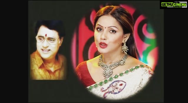 Neetu Chandra Instagram - Let's remember #Jagjeetsingh ji s soulful voice ! #Rangoli #DDNational #Sunday 8.30 am. 😘😘😘