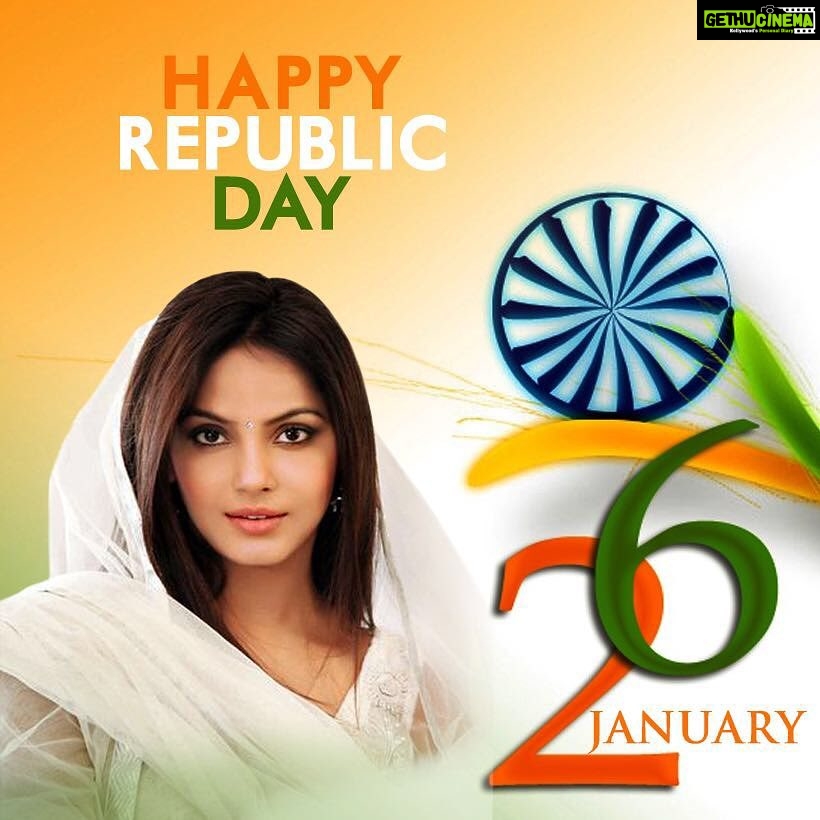 Neetu Chandra Instagram - Diverse cultures, so many respectful languages, so many hearts but just one heart beat. That is India. Jai Hind! #HappyRepublicDay