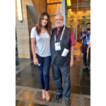 Neetu Chandra Instagram - In conversation with Mr. #shyambenegal ! It's always a pleasure meeting you sir 🙏🤗😊 #positivity #classy #Creator #ficciindia #FICCIFRAMES