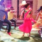 Neetu Chandra Instagram – When your whole #Body Is #dancing at 4am that too in a #Saree !! #Red is my favourite in a #Saree  and I guess @nakkhul our Hero s favourite for his comfort too !  Matching steps!! #Brahmadotcom #sidvipin #RIAZtheboss from 15th Dec. In theatres 2017 😁😘😘😘