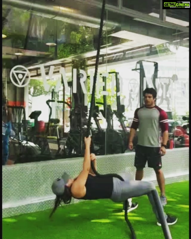 Neetu Chandra Instagram - You need the rope to climb up the well , learning to do it , Well could be life but if you know how to climb up, you will sure see the light ! #Consistency is the word !! #alpha7seas #gymmotivation Do it or Doooo it !! You have 2 options 🤣🤣🤣 Love you guys Mumbai, Maharashtra