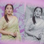 Neetu Chandra Instagram - My one and only fav. #lyrics #writer #hasratjaipuri Saahab 🙏😁😘😍 #Rangoli @Rangolidd @Ddrangoli 😘😘😘