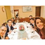 Neetu Chandra Instagram - Had a pleasure of dinning at Mr. n Mrs.Seung-eun kim #Cousulategeneraloftherepublicofkorea s residence last evening! Discussing #Taekwondo