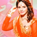 Neetu Chandra Instagram – Hope all of you are fine 🤗 Was shooting for #RangoliDD yesterday #Diwalispecial Didn’t realise d mess outside #DDNational 😘 Take care 😊🤗