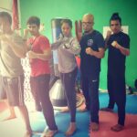 Neetu Chandra Instagram - And the #Taekwondo practise with my #Martialartists today !! We the #Fighters #Ladaaku preparations starts !!