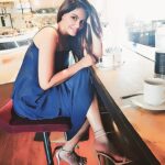 Neetu Chandra Instagram – Evening #whitetea and me 😊😘 Are you guys happy. Make sure you are smiling !