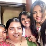 Neetu Chandra Instagram - And the ladies in my house !! My mother,my strength! My both cooks.. my support systems.. Lalita n Sarita ji, Thank you for everything 🙏🙏😊😘😘