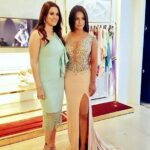 Neetu Chandra Instagram – Followed by attending #RebeccaDewan s spring-summer collection at her showroom in #Bandra #mumbai 😊😊😊😘😘Lovely collection 😊