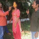 Neetu Chandra Instagram - Take after take #Colours every where! #Holi #MusicVideo #BehindtheCamera Stay tuned to #NeoBihar on 4th March at 6pm.