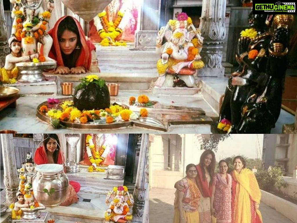 Neetu Chandra Instagram - Went to the #temple with mom and other relatives! Sometimes you need to be on your spiritual n emotional side! Such a Bliss ☺