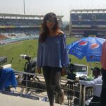 Neetu Chandra Instagram – Really excited for India vs New Zealand match! Gooo India! #Ranchi #INDvsNZ