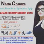 Neetu Chandra Instagram – #AttriEvents #InternationalKarateUnion #AsianKarateChampionship2016 #TalkatoraStadium
#SupportWomenSafety