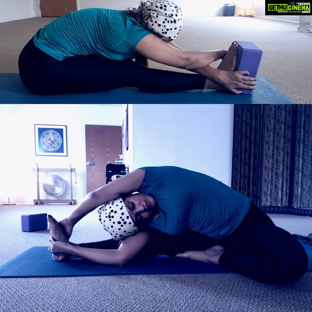 Neetu Chandra Instagram - Starting the day with #Yoga Addition of energy, strength and beauty to mind and soul! #DCDiaries #KoreanTaekwondoChampionship #USATrip