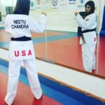Neetu Chandra Instagram - The honour I have been waiting for! #Taekwondo #WashingtonDC #Korean #Championship Preparation starts for the 6th of August!! #DCconventioncentre