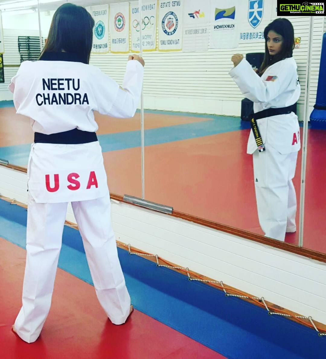 Neetu Chandra Instagram - The honour I have been waiting for! #Taekwondo #WashingtonDC #Korean #Championship Preparation starts for the 6th of August!! #DCconventioncentre