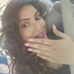 Neetu Chandra Instagram - Starting the day right with a smile :) #MorningSelfie #LoveForNails #FavNailArt