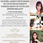 Neetu Chandra Instagram - An honour #un #women #leadership #youth #Manhattan #new Let's talk :))