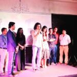 Neetu Chandra Instagram - Music launch of my film ONCE UPON A TIME IN BIHAR #IMTIAZALI #SUNILGROVER :))