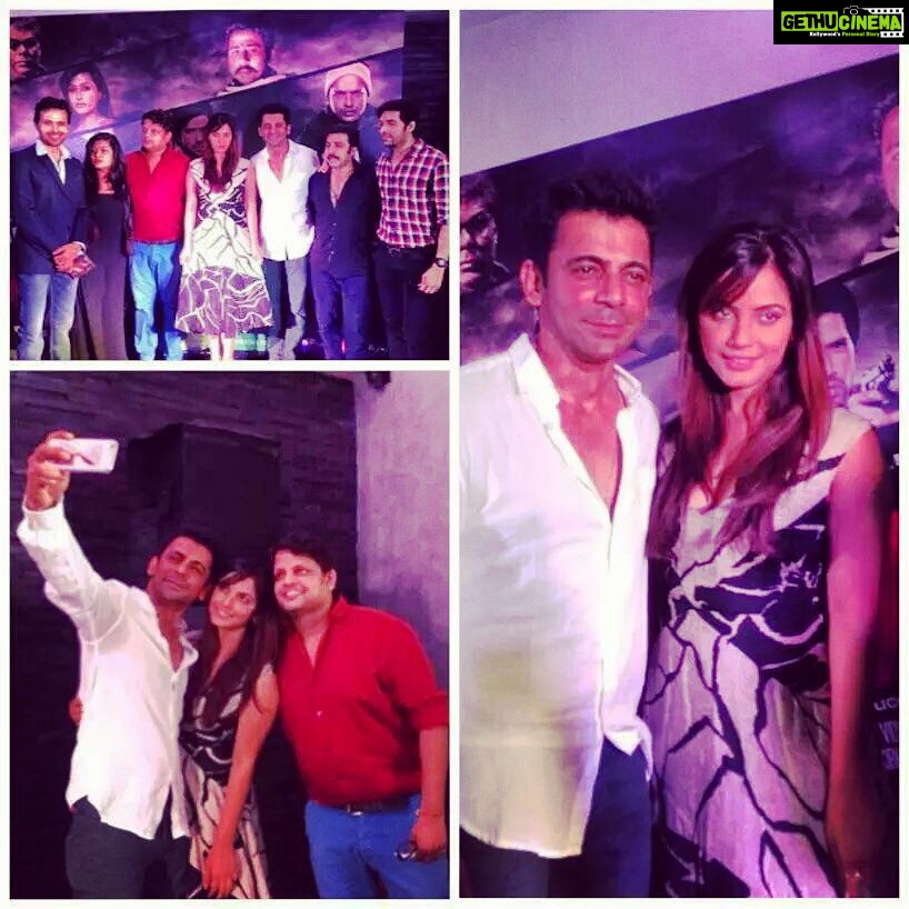 Neetu Chandra Instagram - Music launch of ONCE UPON A TIME IN BIHAR #imtiazali #sunilgrover