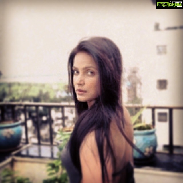 Neetu Chandra Instagram - My terrace n it's silence.. Let's talk through my eyes