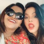 Neetu Chandra Instagram - ❤ My mother, my world ❤ #mother #daughter fun time #bollywoodsongs #bollywoodactor #Bollywood #classic ❤ Mumbai, Maharashtra