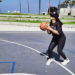 Neetu Chandra Instagram - And once a #basketball #player Always one ❤ @stayhumblehustlehard.co Venice Beach