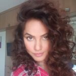 Neetu Chandra Instagram – When you have a good hair day. 😉 #CurlsGurlForever