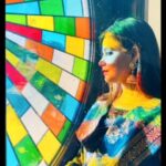 Neetu Chandra Instagram – Taking in all the colors of life as they come through me ❤ #om @fashionbyrohini