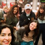 Neetu Chandra Instagram – On the set of #NEVERBACKDOWN Revolt 4 #londoncity with our dear producer @Davidzelon cute @dianahoyosmusic my little brucely @miss_essavan sweetheart @hannahalrashidand lovely #olivia faab
 @banisterhannah ❤Loving every bit of my fortune and the blessings we all are showered with.. ❤🙏