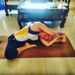 Neetu Chandra Instagram - Today on my #yoga mat ❤ Nothing in the world can take the place of persistence! " Be strong now because things will get better. It might be stormy now, but it can't rain forever". Bring it on🥰