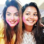 Neetu Chandra Instagram – Today’s #holi was crazy fun 🥰 Thank you so much for extraordinary care and love ❤ #godbless #familyfirst Always🥰😘