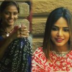Neetu Chandra Instagram – When the same pillar supports you after 10years.. It s been more than 10yeara of my first solo lead film #trafficsignal a national awarded film by #madhurbhandarkar 😊 Visited today and… overwhelmed! #gratitude #respect #Ndstudio 🙏😊 @nitinchandrakantdesai From scratch to Empire, You are a legend and my family 🙏😊