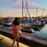 Neetu Chandra Instagram - Golden hour 🌅😍 at the Wharf Of Washington DC #NCGirlSquad #wharfdc The Wharf Washington Dc