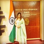 Neetu Chandra Instagram - What a great celebration at the #indianembassy #chicago Thank you #consulgeneral #sudhakardalela for such a warm welcome and the enlightening speech! Wishing everyone #happyrepublicday🇮🇳 Jaihind😊🤗🙏