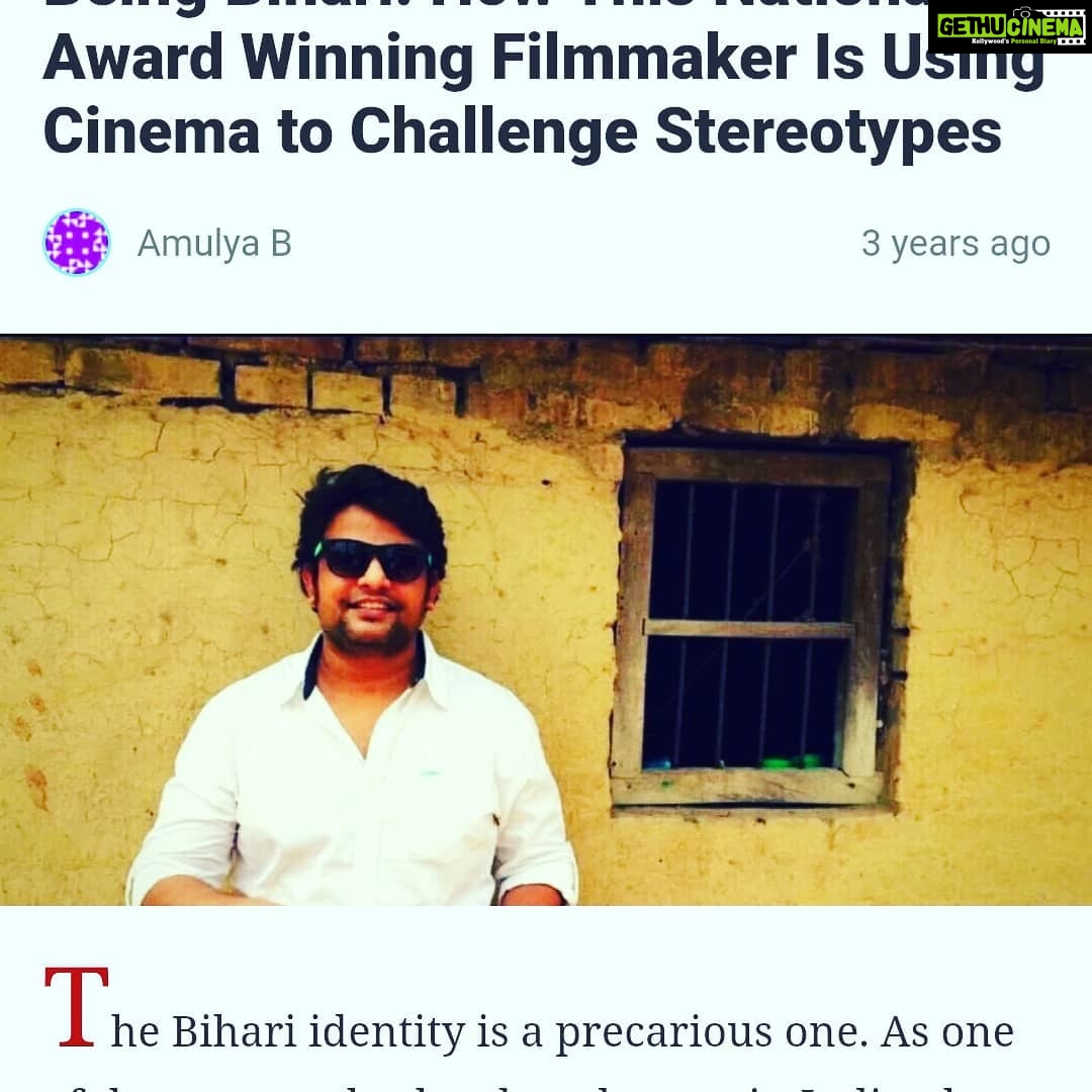 Neetu Chandra Instagram - Let me introduce my brother @nitinchandrabihar Srivastava 1st National awarded film maker from Bihar who shot a #Maithili language film https://youtu.be/u5U_-QLJT7Q #Mithilamakhaan which is one of d most prominent languages of our state, the entire film was shot in #Bihar cast n crew n locations everything n everyone was 4m Bihar which generally doesn't happen. He choose to shoot in #Bihar #india so that we could create jobs and environment for film industry in Bihar, no other film is done in this way, after the Independence of our country #India in 1947 it's been 72years of independence, I am so very proud of him. Nitin studied film making from #puneuniversity and assisted #dibakarbanerjee #tanujachandra and many prominent hindi film directors but he choose to safe the dying languages of Bihar instead of getting into Bollywood in which he had alot of offers, he always says once a language dies, dies the whole society of that language and importantly people were maligning ou languages left right n centre. The moment you say #Bhojpuri people run away because of its image n double meaning cheap films but in one s #life how do you leave your #mother and #mothertongue so he decided to start a production house to work towards the cause and "CHAMPARAN TALKIES " and I stood by him. He made a Bhojpuri film #Deswa which went to 32 International film festivals and 1st film in 54 years to be selected at " Indian Panorama" IFFI GOA then #onceuponatimeinbihar and next one was National awarded "Mithila Makhaan" He choose to start a #youtube channel #bejod n makes videos #shortfilms #documentries etc.. where everything would be around our languages. We are targeting the educated class of Bihar and Biharis across the globe. The top beurocrat, Indian doctors, engineers, businessmen, owners of top companies are from Bihar globally . With rich history, 3 religions from Bihar - buddhism, jainism and sikhism which emerged from our state, we are proud that I hail from the land where Gandhi ji started his satyagraha, Maurya Dynasty, where godess Sita was born and n and n and..Nitin Chandra got the 1st National award from this rich respected historic state "BIHAR" I BOW ๐๐ค