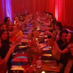 Neetu Chandra Instagram - Had a blast at #armenian #ladiesnight in #Indian style. They all wore #saares looking all pretty n elegant, we ate #Indian #food and dancing on #Bollywood songs too. Yeah yeah! Hosted by my dear friend #hasmig ❤❤❤🙏 Thank you all for so much love and such a warm welcome. Love you guys 😘🥰 #namaste🙏 #Proud @events_by_contessa