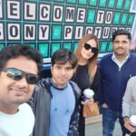 Neetu Chandra Instagram - So happy and proud to meet some well deserving #Indians at @sonypictures #it department @ishan_rath @sarvoj1466 @sombi8 #kishoreumbare #culvercity #losangeles 😊😁 Yeah yeah! Rock guys 😊 #nofilters