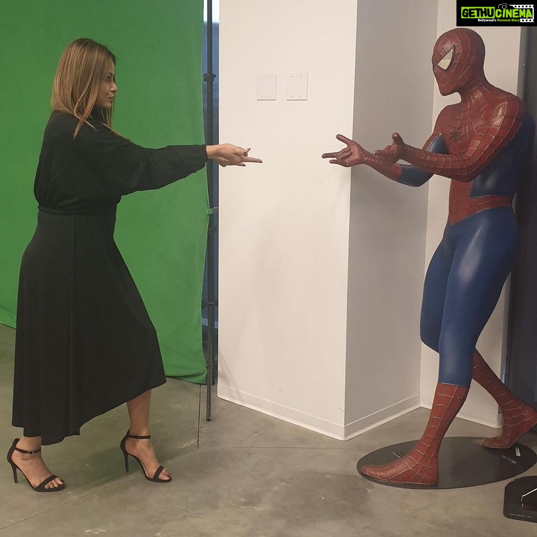 Neetu Chandra Instagram - It was a great visit to the @sonypictures studios museum today. Getting to know some of my characters closely from Breaking bad, Welcome to the Jungle, Passenger, Spider Man and many more was an amazing experienceš!! #LADiaries