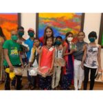 Neetu Chandra Instagram – I’ve been associated with the #CancerPatientsAidsAssociation for about 10 years now and every time I meet these kids my heart fills with joy and excitement❤️ Had an amazing time with all of them at the Art exhibition inaugration.