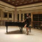 Neetu Chandra Instagram - As they correctly say, Music is a language of the soul❤️ I’ve been learning to play the keyboard since a few years now and playing the Piano just felt known🎶 Love being in the presence of music!