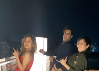 Neha Bhasin Instagram - Kacha Badam… @nehabhasin4u @rajivadatia the only kacha dancer here was @rajivadatia after 20 takes… 😂 @umarriazz91 we missed you in the miss one! #rashamidesai #rajivadatia #umarriaz #nehabhasin #umrash #umrashjiv #rashjiv #kachabadam #reelkarofeelkaro #reels #trending #umrashjivha #rythamicrashami💃🏻 Juhu, Mumbai