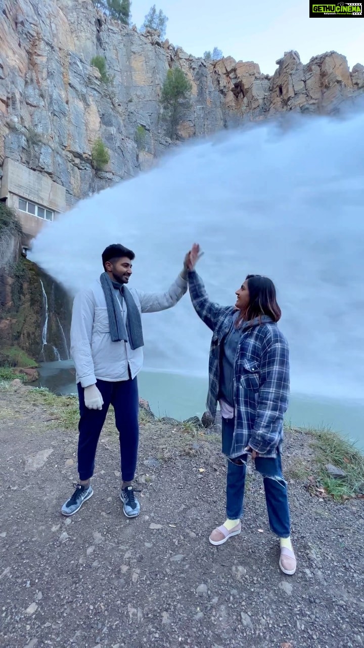 Niharika Konidela Instagram - To a great holiday! 🥰 One year of goofiness, memories and cold hands! 🤍 @chaitanya_jv