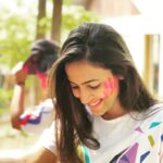 Niharika Konidela Instagram - And these are the people that add colour to MY life.. HOLI ‘21💙💚💛🧡❤️💜