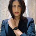 Niharika Konidela Instagram - Timeless in BLACK 🖤 Make a bold statement with @danielwellington new Iconic Link Ceramic watch. It's extremely light-weight, scratch-resistant and maintains a color that never fades 🔥 Visit the website to know more and don’t forget to use my code NIHARIKAK15 to get additional 15% off on your purchase when you buy 🎁 #iconiclinkceramic #danielwellington