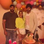 Niharika Konidela Instagram - Happy wala birthday! 2020. Right to left- Brother. Husband. Sister. My lifelines. New cool friends.