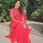Niharika Konidela Instagram - NOTE: I’m nicer when I like my outfit. 🥀 💃🏼 @issadesignerstudio 💎 @vasundharadiamondrf Styled by- @6shweta 🤗