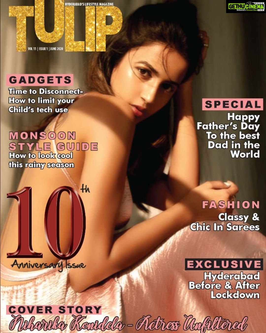 Niharika Konidela Instagram - Happy to be featured in the 10th anniversary edition of @tulipmag Congratulations guys! @masuu20
